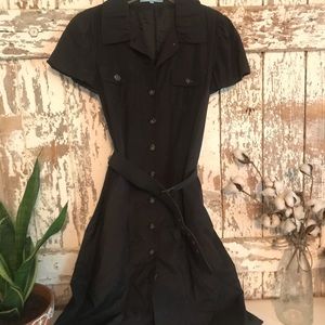 Antonio Melani Brown button down dress